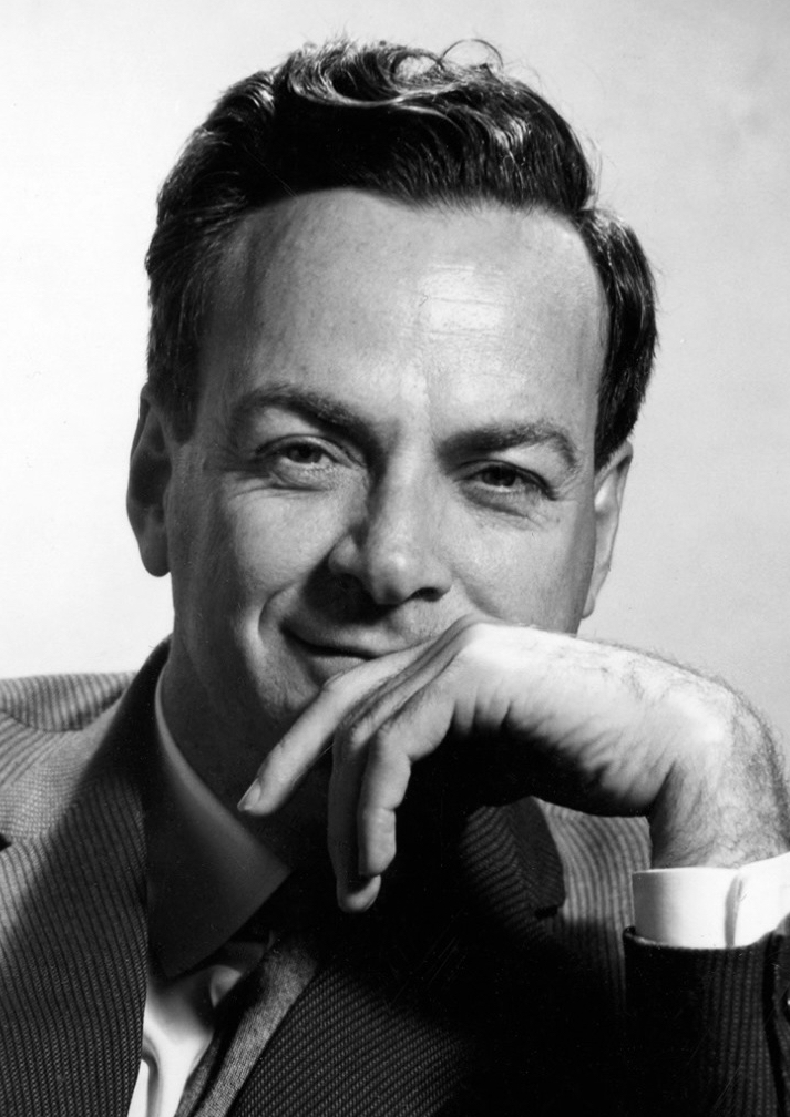 Richard Feynman. One of my top favorite physicists